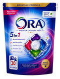 Doypack de dosettes de lessive ORA 5 en 1, 32 lavages